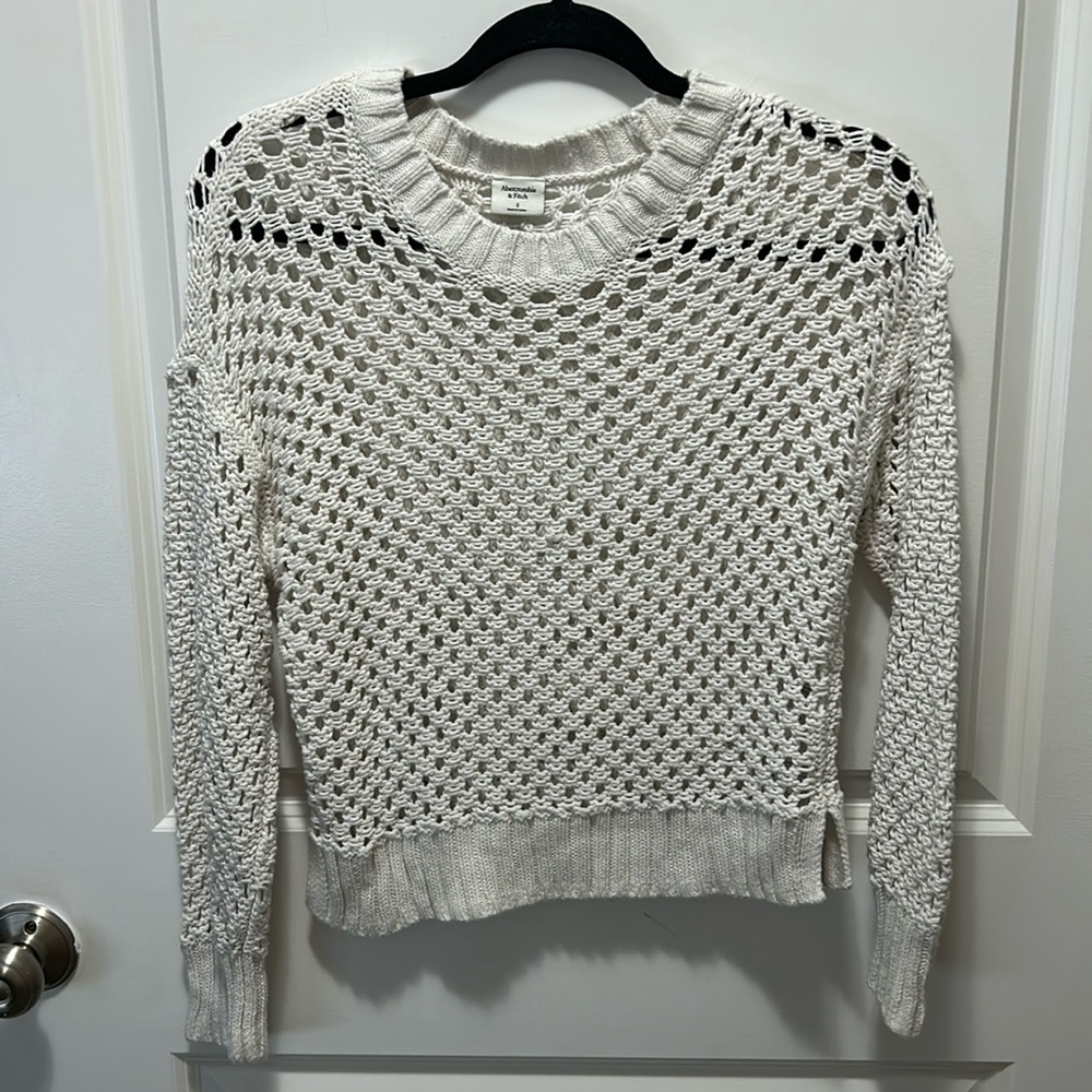 Abercrombie Crochet Sweater